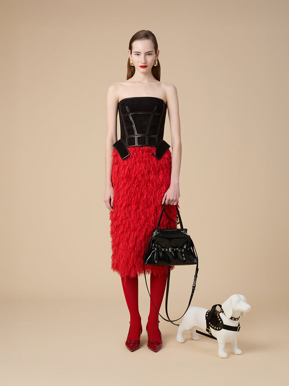 ストリングバッグ スモール ブラック